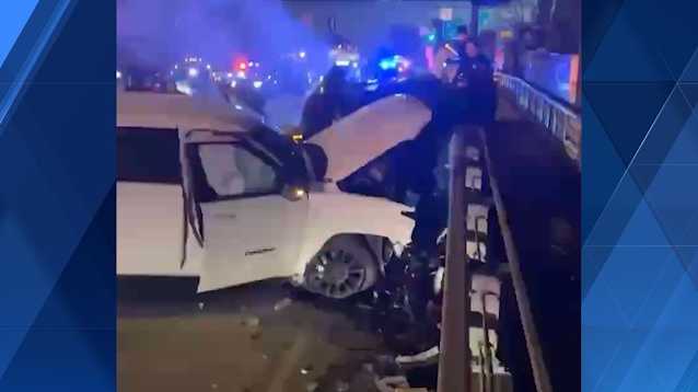 One person dead in crash on Liberty Bridge