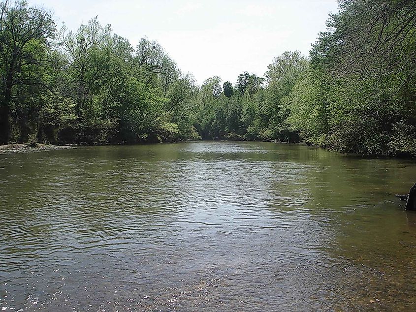 The Little River at Little River National Wildlife Refuge in Oklahoma. By U.S. Fish and Wildlife Service