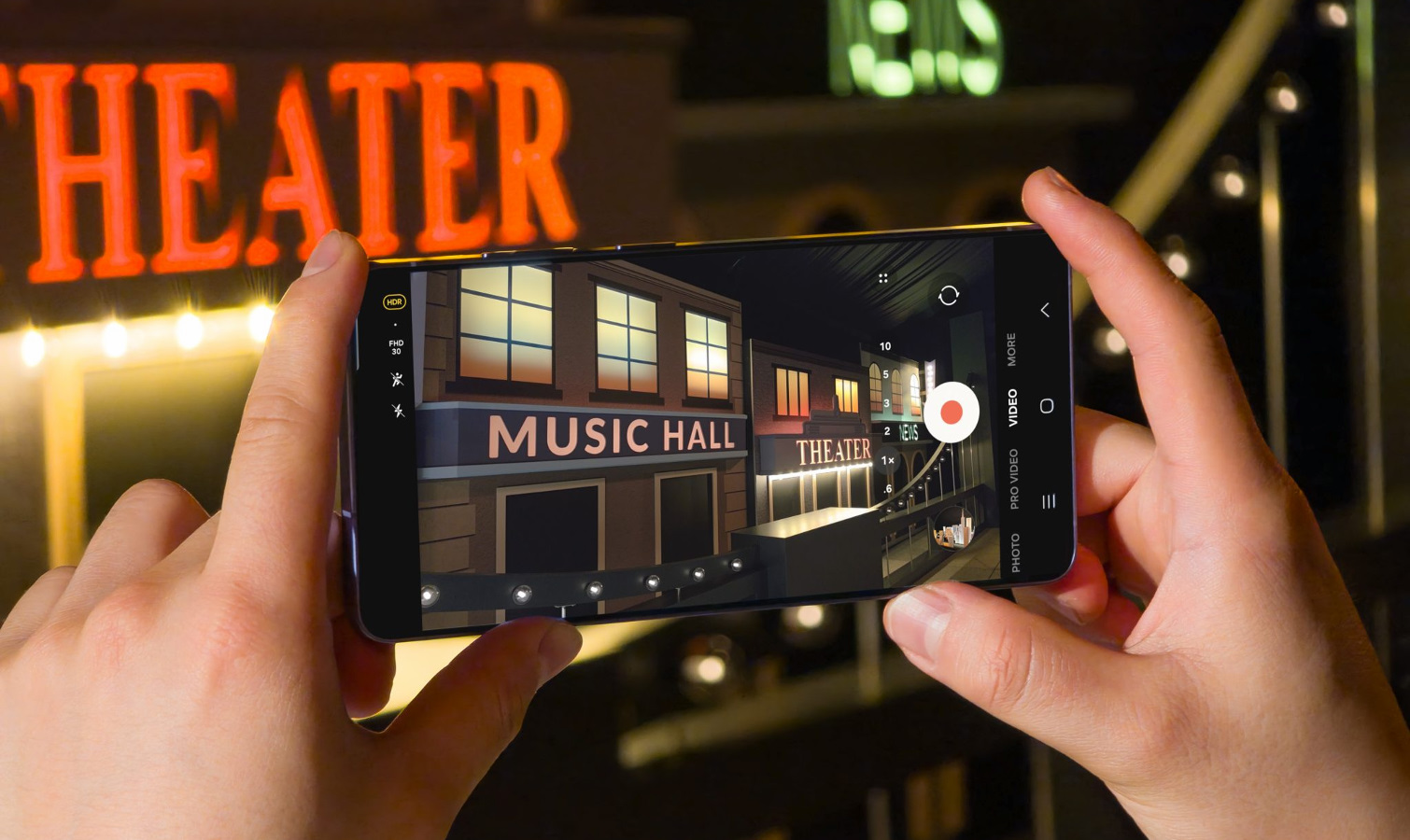 Galaxy S26 cameras - nightography video.