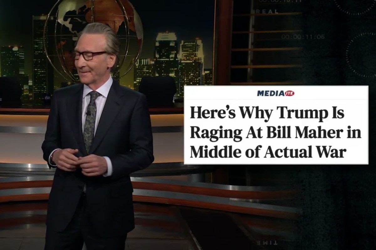 This Week Brought a Very Meta “Real Time With Bill Maher”