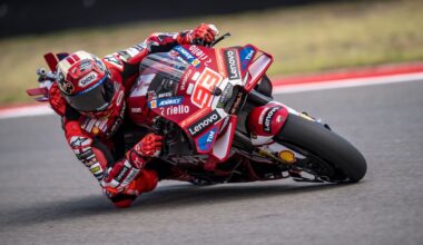 Marc Marquez leads the way in practice