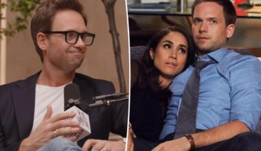 Patrick J. Adams says 'eyes rolls were a constant' with 'Suits' co-star Meghan Markle