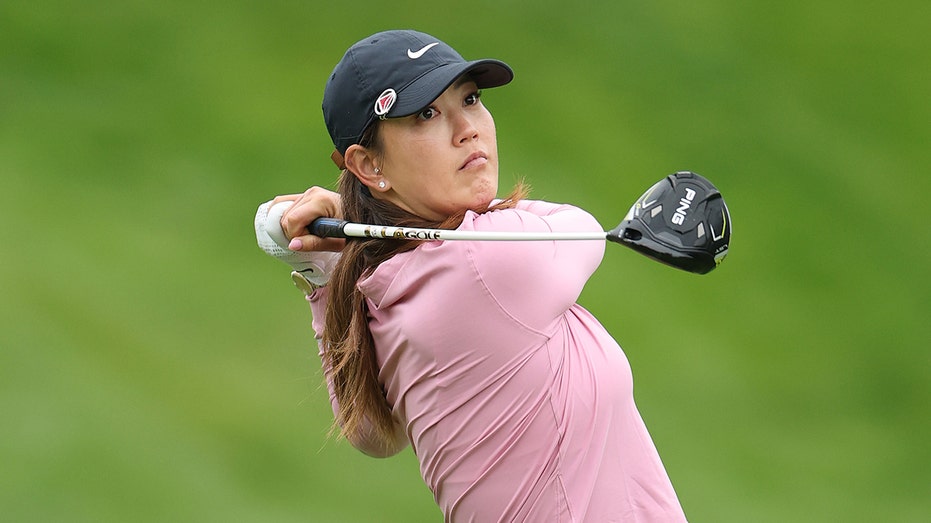 Michelle Wie West tee shot