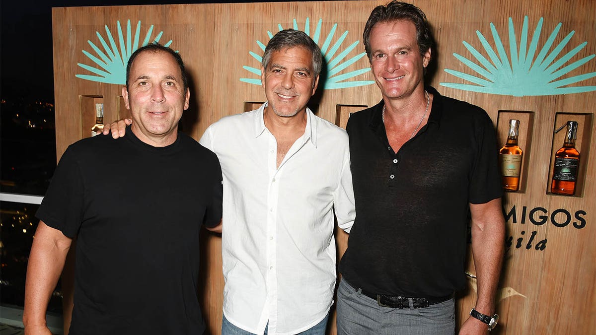 Mike Meldman, Rande Gerber and George Clooney 