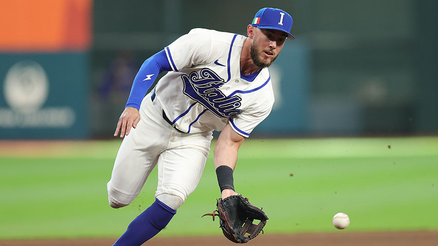 Seattle Mariners Miles Mastrobuoni Italy WBC World Baseball Classic...
