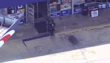 Moore police investigate suspicious package left at gas station