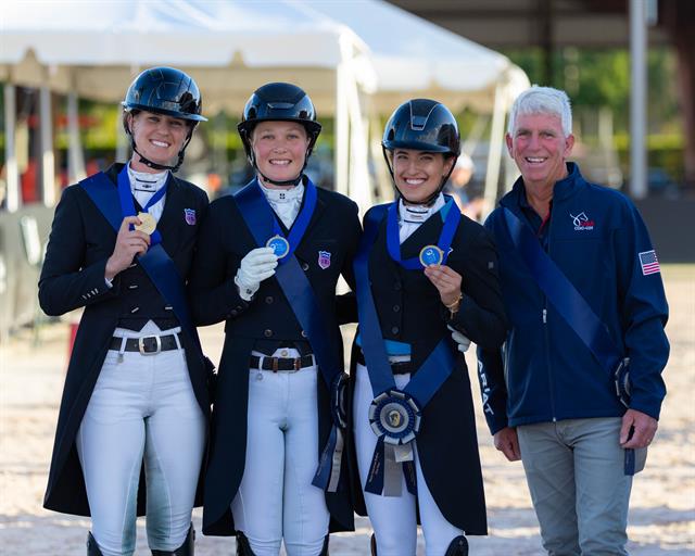 A Golden Weekend for The Dutta Corp. U.S. Dressage Team and the U.S. CDIOU25 Team at the 2026 FEI Dressage Nations Cup™ USA CDIO3*