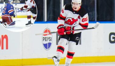 Rangers wrecked again by Jack Hughes and the Devils