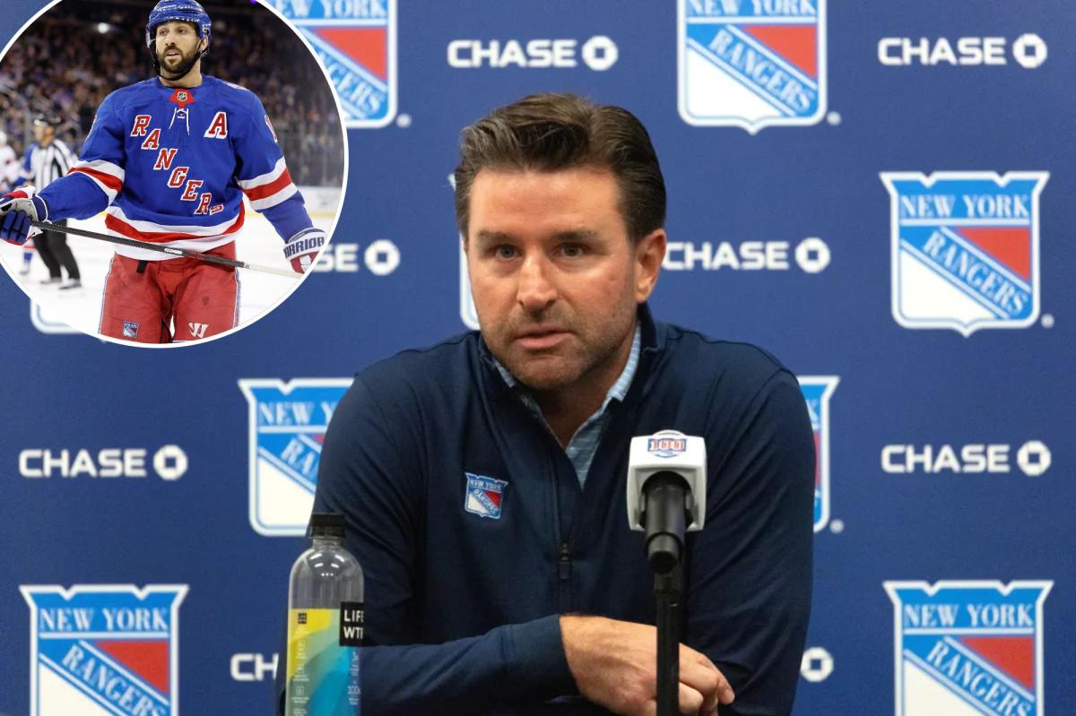 Chris Drury's Rangers trade deadline approach makes one thing clear about retool 2.0
