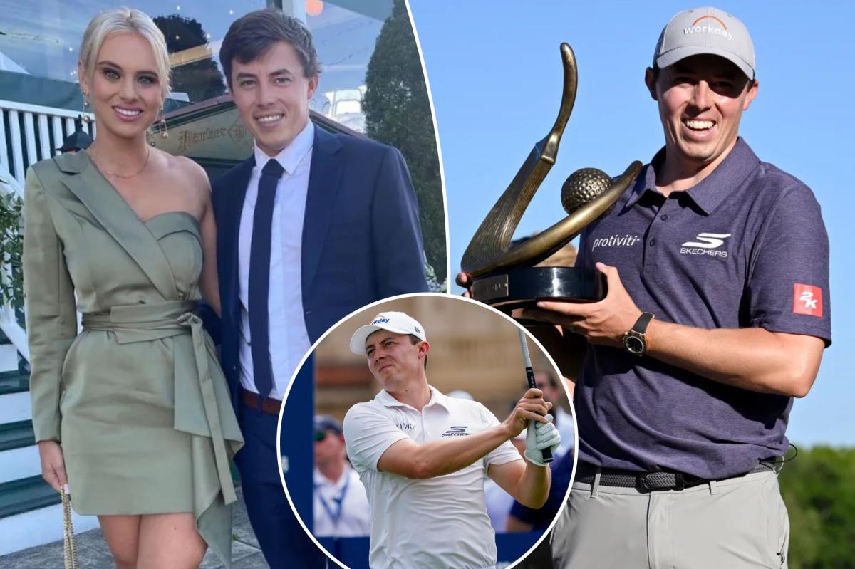 Matt Fitzpatrick's wife celebrates PGA Tour star's Valspar Championship win
