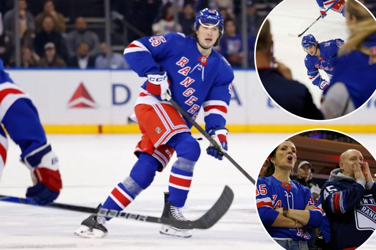 Drew Fortescue gets to live his NHL 'dream' and show Rangers potential