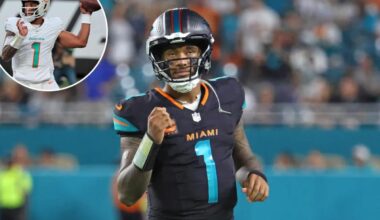 Dolphins cut Tua Tagovailoa for record $99 million cap hit after brutal season