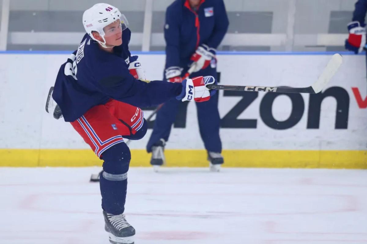 Rangers sign prospect Brody Lamb to entry-level contract