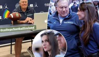 Jordon Hudson supports Bill Belichick as UNC opens spring practice