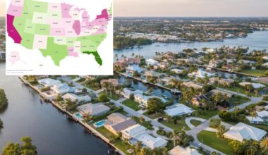 Map shows movement of US post-pandemic wealth: Florida gained $20B
