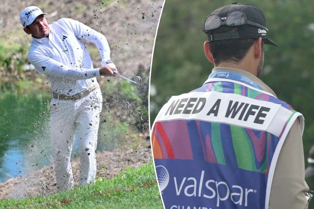 Alejandro Tosti makes bold wife search move at Valspar Championship