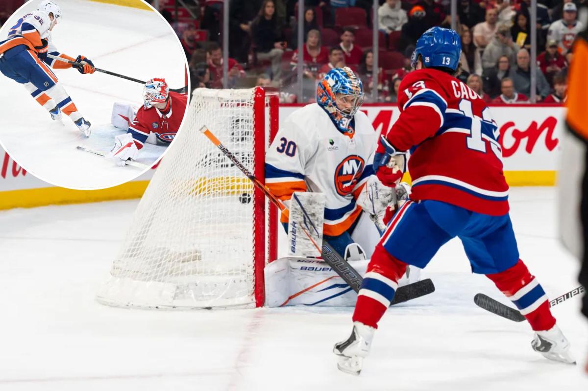Islanders blitzed by Canadiens as playoff hopes take a hit