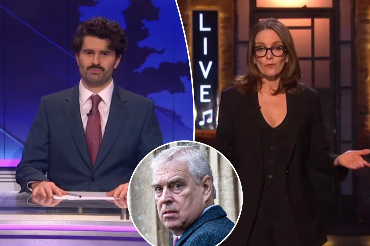'SNL UK' roasts disgraced ex-Prince Andrew in debut episode
