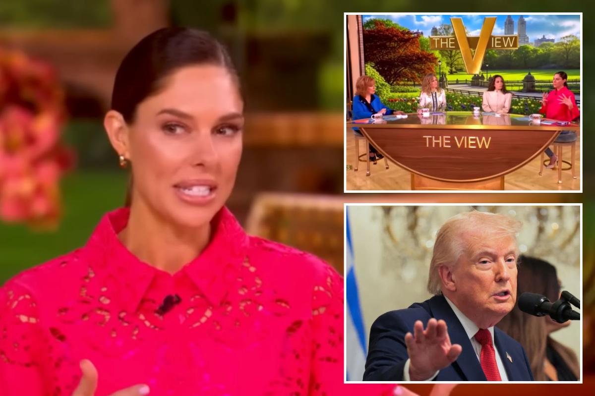 'The View' guest host Abby Huntsman says Dems should stop Donald Trump obsession