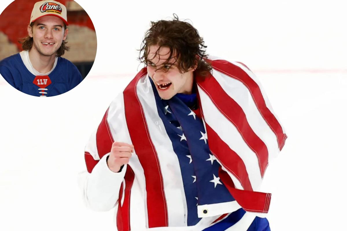 Jack Hughes reveals plan to get famous Olympic teeth fixed as he worries fans will be ‘pissed’