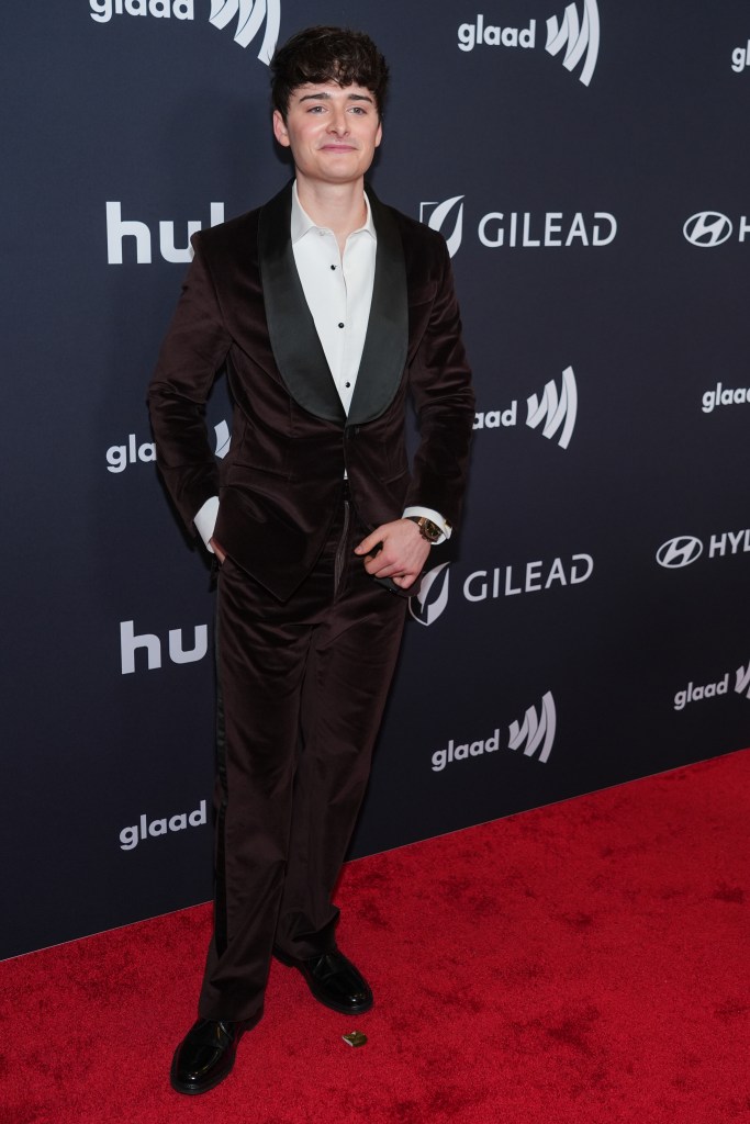 Noah Schnapp attends the 2026 GLAAD Media Awards