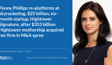 Penny Phillips re-platforms at skyrocketing, $25 billion, six-month startup, Hightower Signature, after $353 billion Hightower mothership acquired her firm in M&A spree - RIABiz