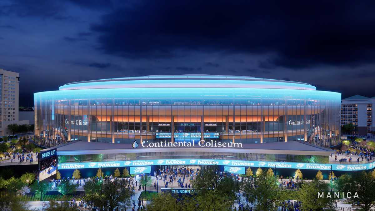 OKC Thunder's new arena to be named Continental Coliseum