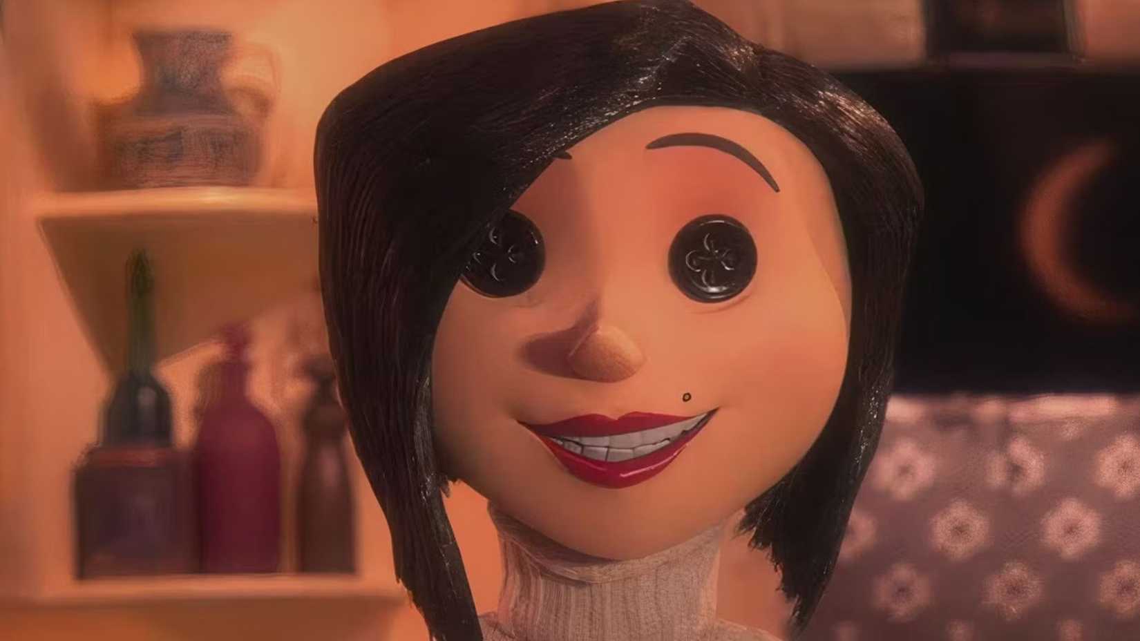 Other Mother with a big smile in Coraline