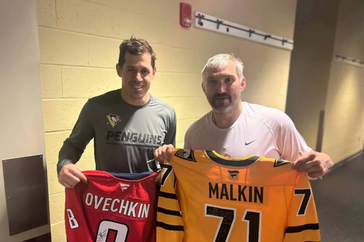 Alex Ovechkin says he would agree to be an assistant coach if Evgeni Malkin were hired as a head coach someday: ‘For sure’