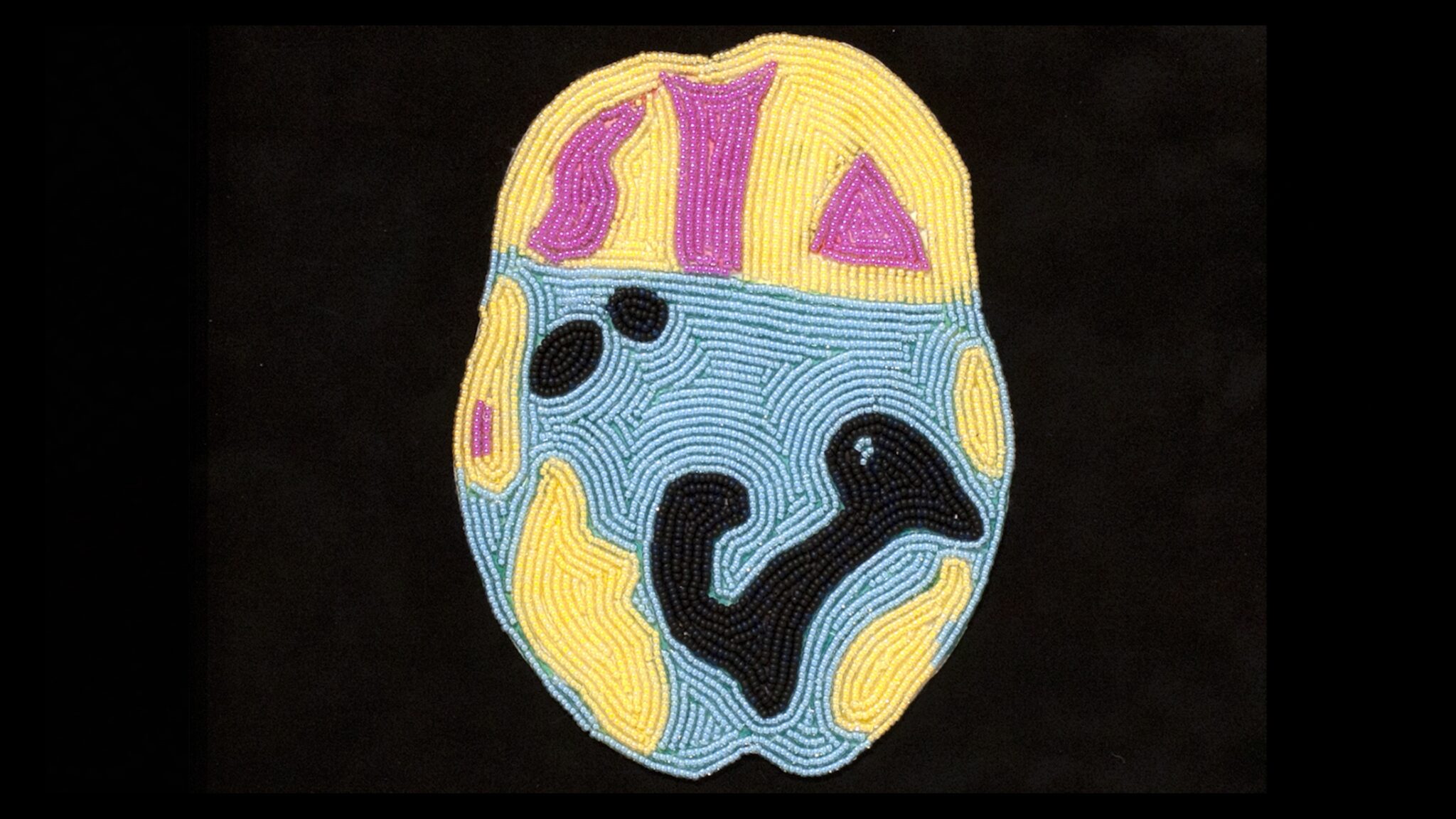 Theo Jean Cuthand and Ruth Cuthand, “Neurotransmitting,” 2021