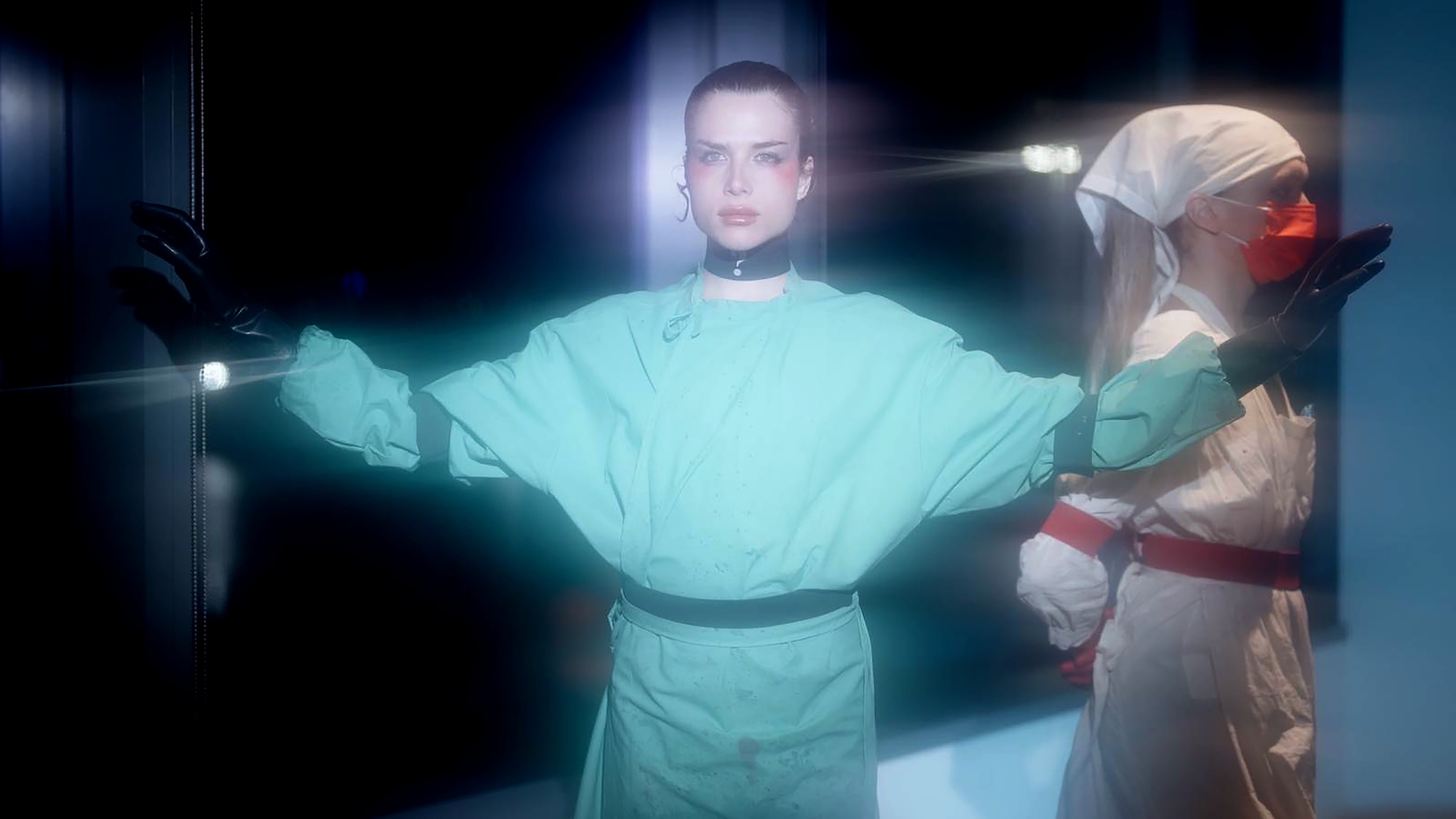 Agnes Questionmark, “Opera Medica,” 2025, dir. by Giulia Mucci, still photography by Jason Baker