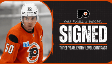 Flyers Sign Noah Powell to Entry-Level Contract