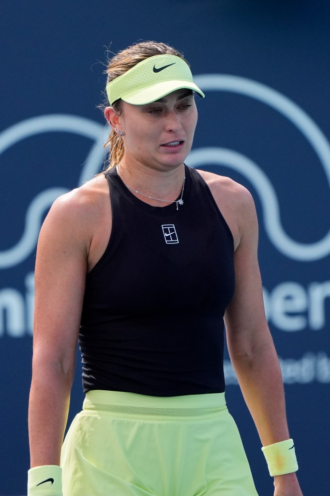 Tennis star Paula Badosa 