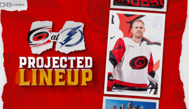 Projected Lineup: March 14 at Tampa Bay