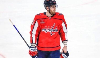 Pierre-Luc Dubois assessed match penalty, could face suspension after tackling Blues forward Robert Thomas: ‘There was no malicious intent, it felt like’