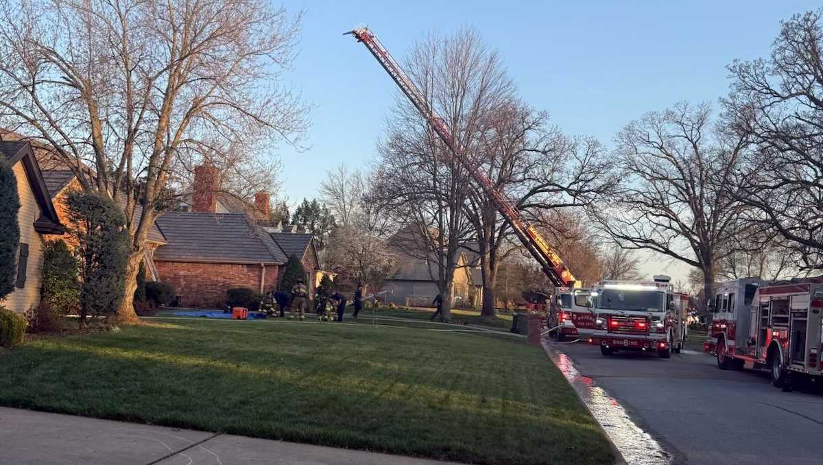 Propane tank explosion sparks fire, spreads to home in Rogers