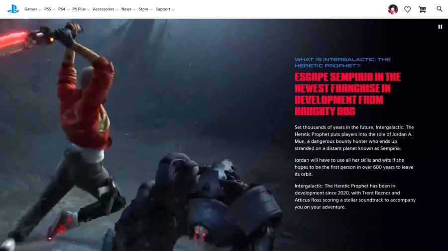 PS5 Exclusive Intergalactic's Alleged New Webpage Is No Big Deal At All 1