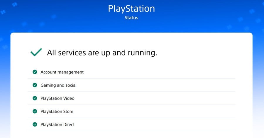 PSN Down 3