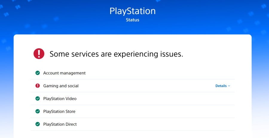 PSN Down 4