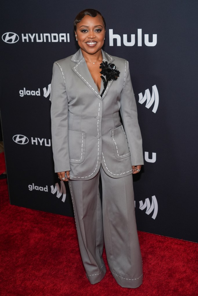 Quinta Brunson attends the 2026 GLAAD Media Awards