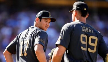 Dual MVP gold Logoman Judge, Ohtani card sells for $2.16M