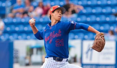 Mets option prized pitching prospect Jonah Tong to Triple-A