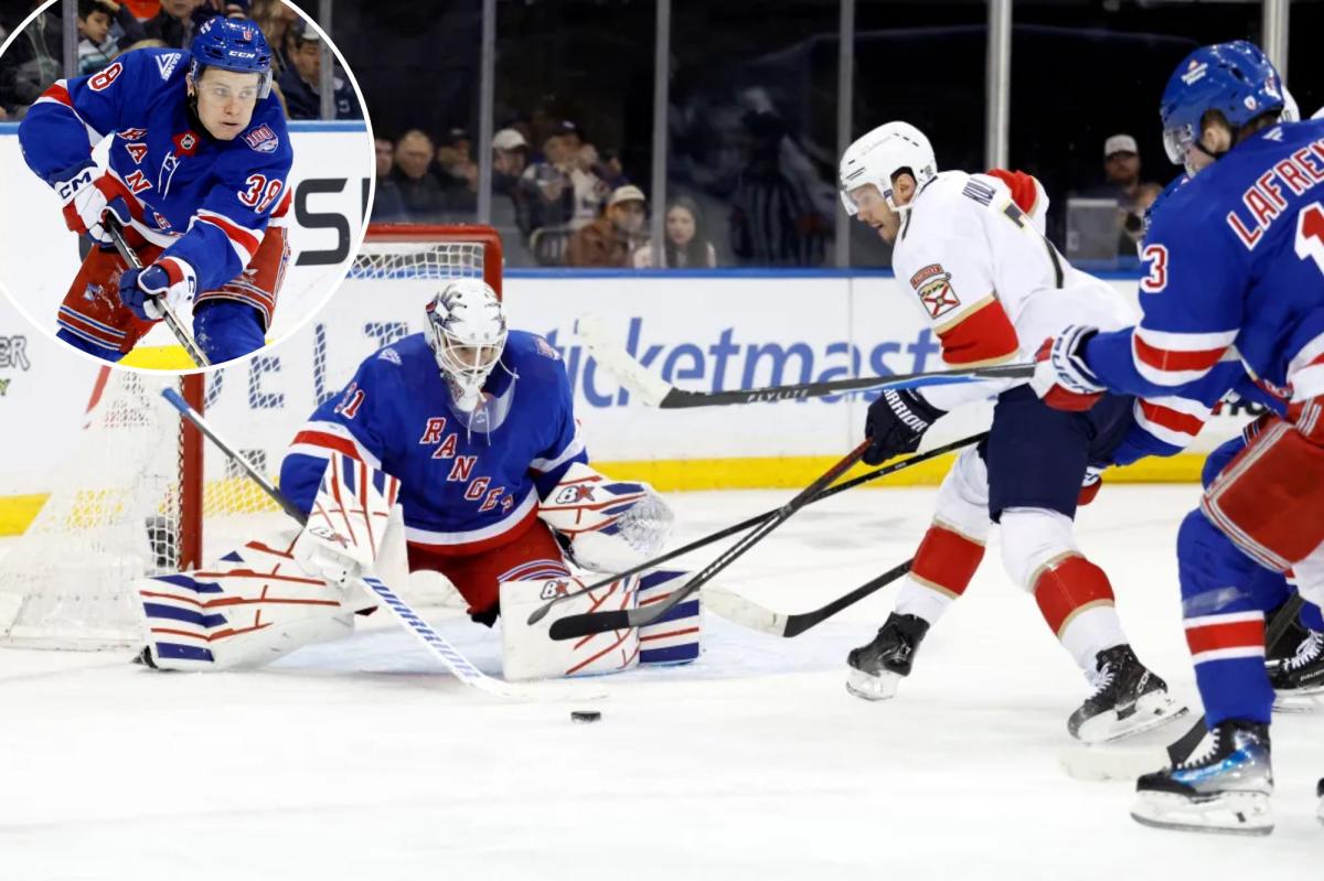 Rangers beat Panthers in duel that was a far cry from their 2024 playoff clash