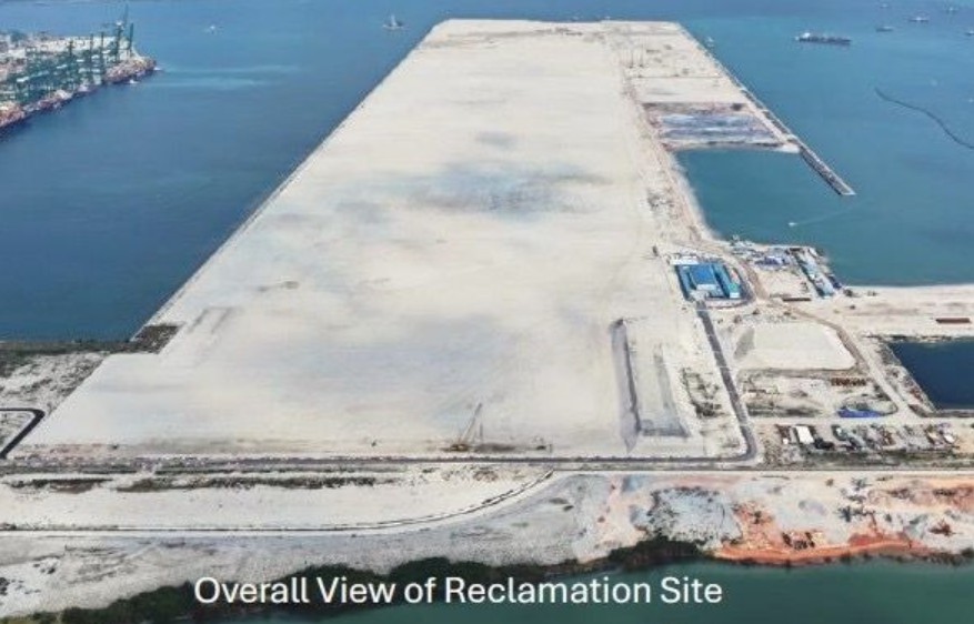 BREAKING NEWS: Tuas Port Phase 2 - First land handover to PSA