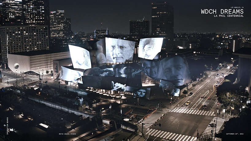 refik anadol generates a living architecture from nature's data - 3