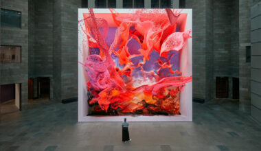 in refik anadol's work, data becomes the site of an evolving architecture