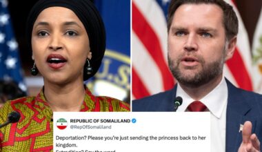 Somaliland says it'd welcome Ilhan Omar's extradition after immigration fraud allegations