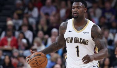 Oft-injured New Orleans Pelicans forward Zion Williamson 'tweaks' right ankle in win over Utah Jazz