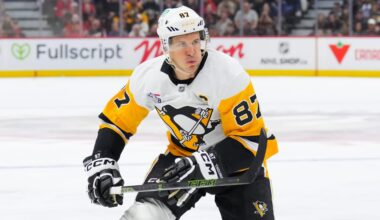 Crosby leaves with lower-body injury in Penguins shootout win against Senators