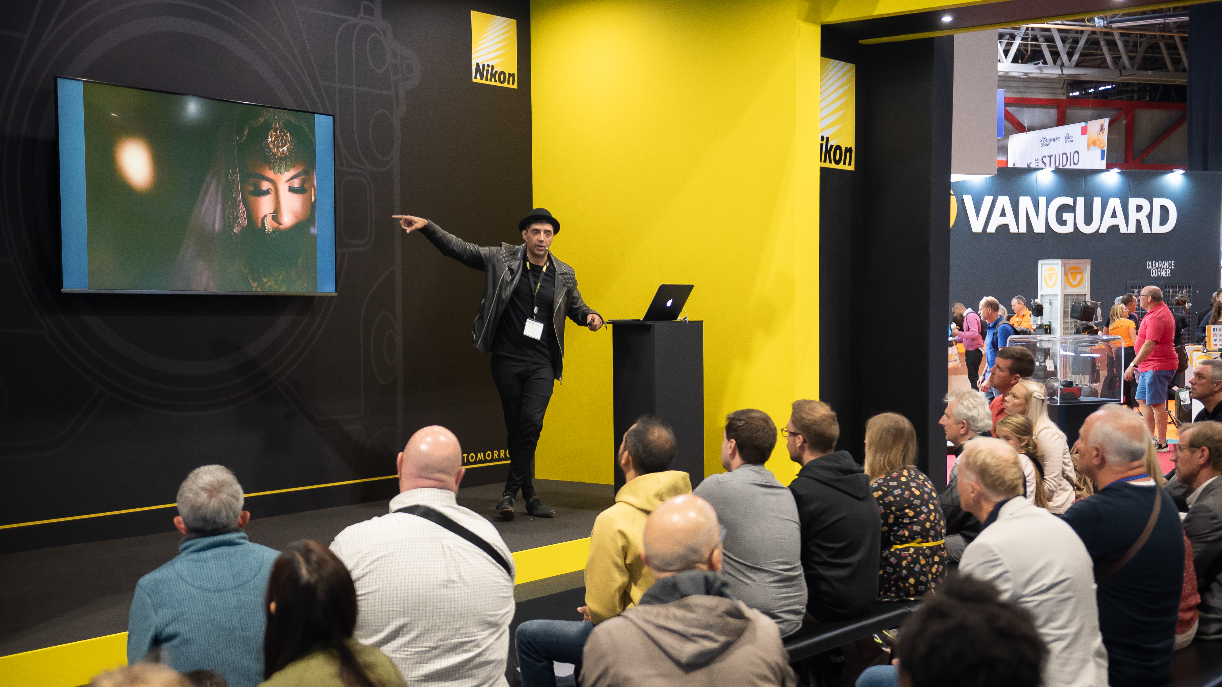 Nikon stage at The Photography Show,